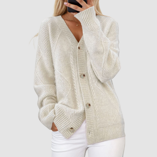 Meg⢠Premium Knitted V-Neck Cardigan