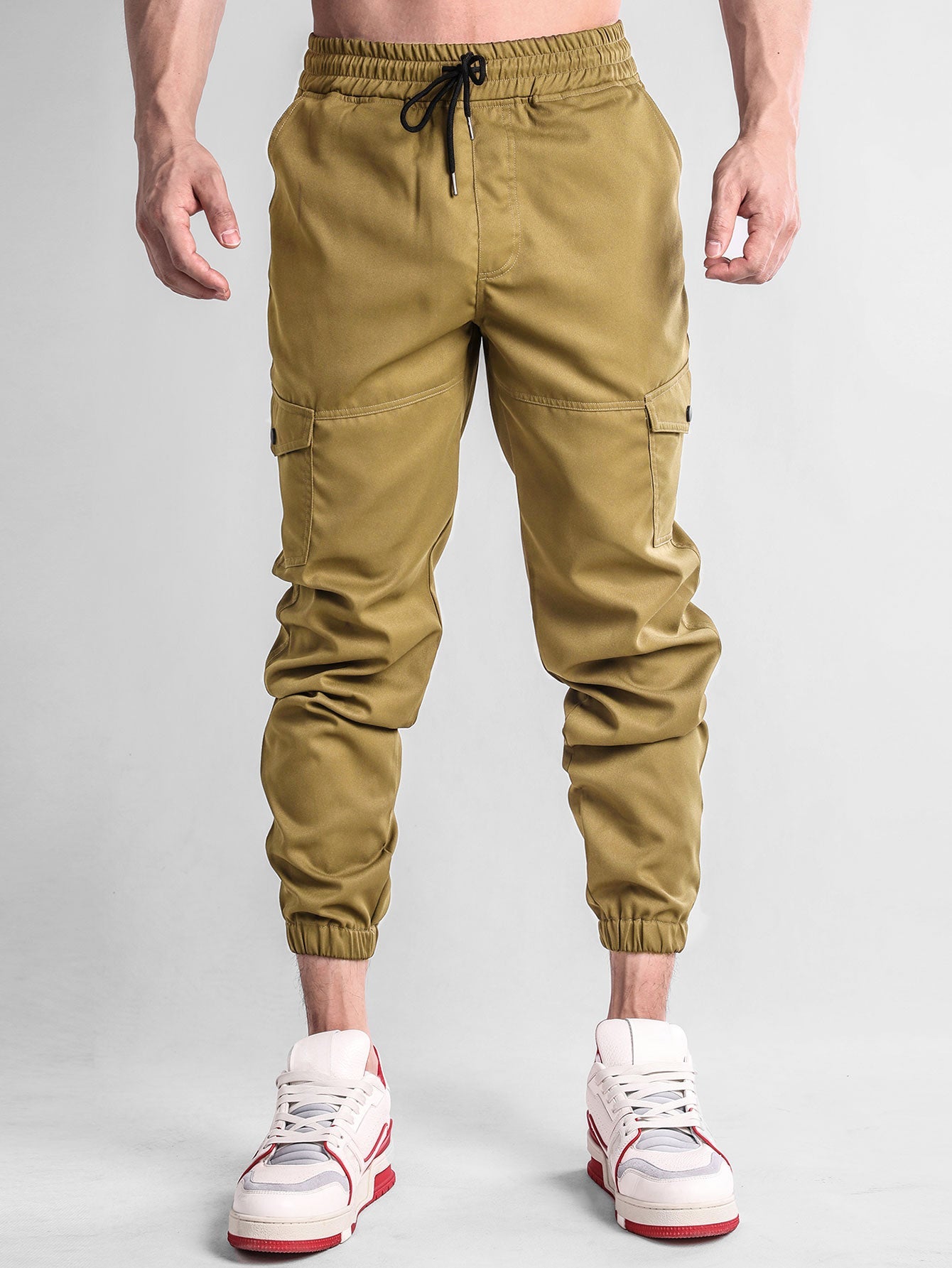 Chino Cargo Jogger Pants