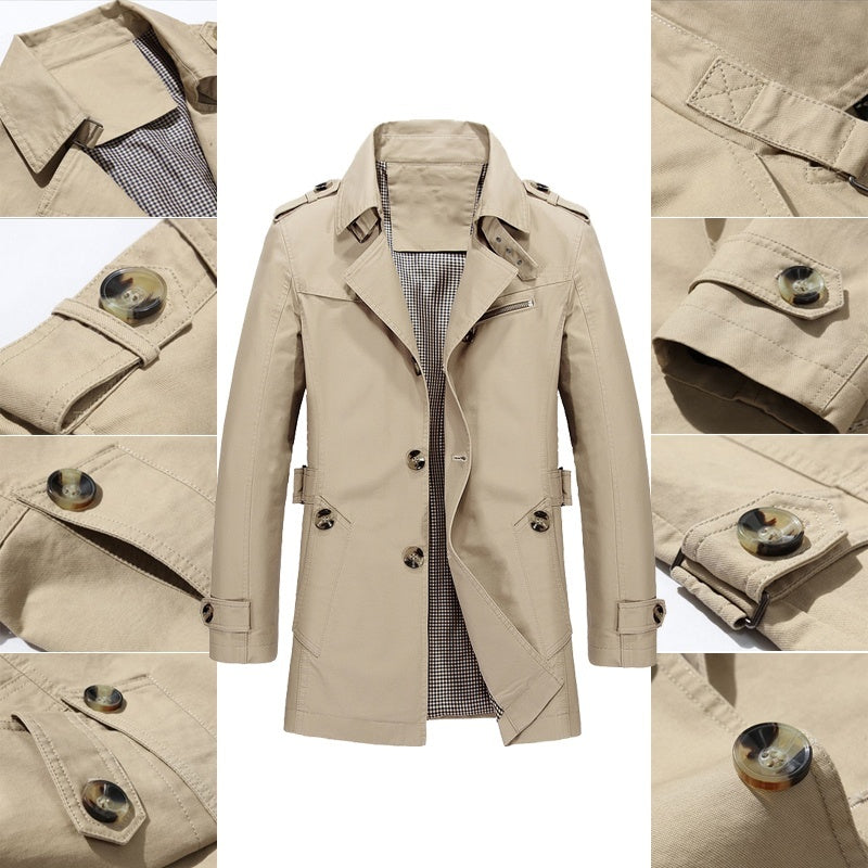 JOBE | Long Windbreaker Jacket