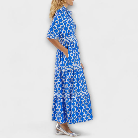 Sheena⢠Chain Print Midi Dress
