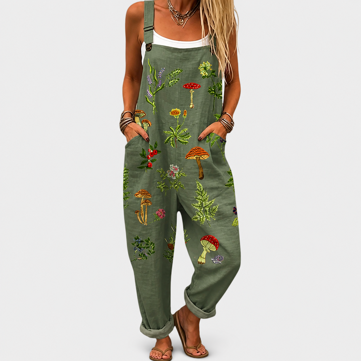 Emilia™ | Tuscan Forest Jumpsuit