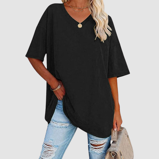 Gabrielle⢠Elegant V-neck T-Shirt