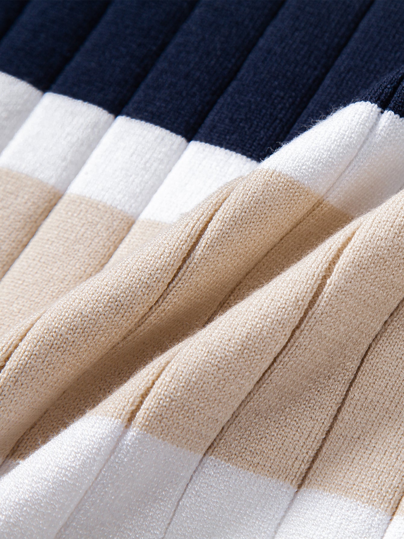 Stripe Crew Neck Sweater