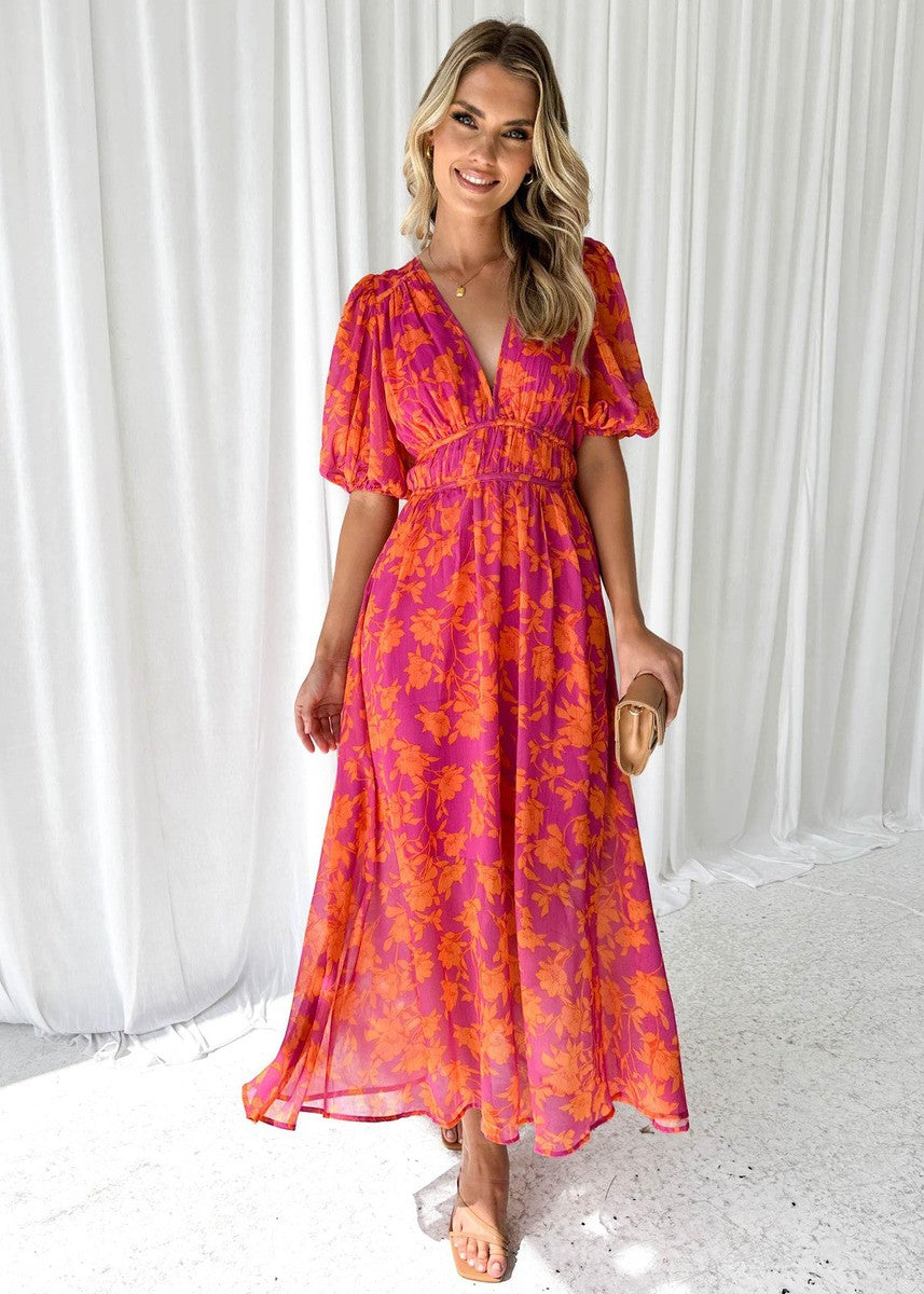 Ossie™ Floral Midi Dress