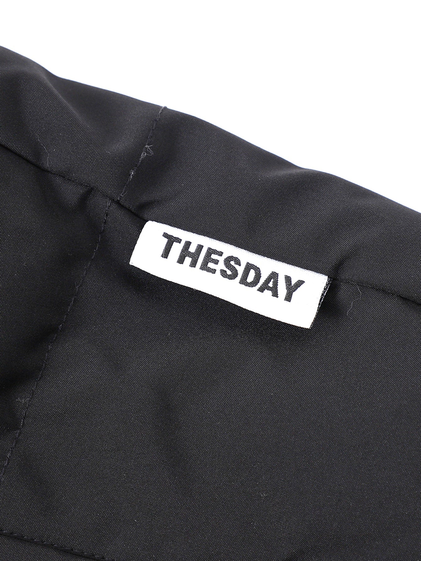 2 In 1 Contrast Hooded Puffer Coat