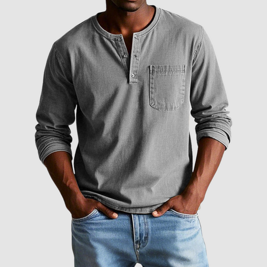 Harrison⢠Vintage Henley Shirt