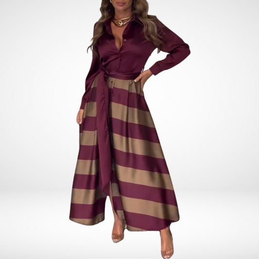Yasmine⢠Striped Maxi Dress