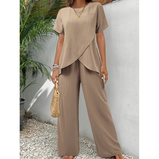 Lorrina⢠Elegant Soft Two-Piece Set