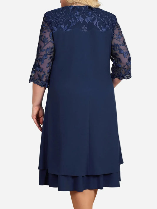 Audriana⢠Elegant Midi Dress