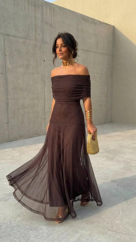 Zella⢠Elegant Off-Shoulder Dress