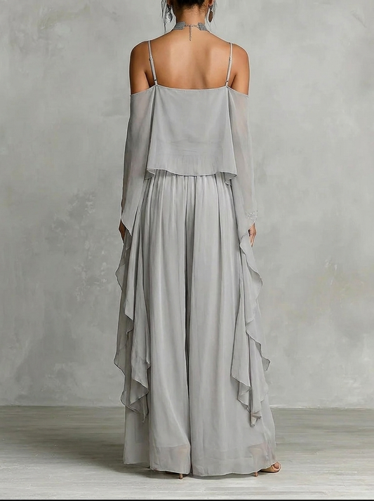 Ivah⢠Off-Shoulder Flowy Set