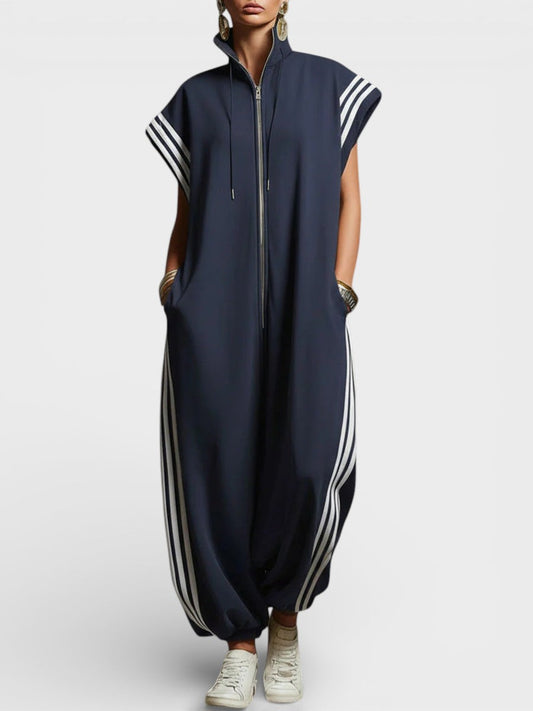 Valeria⢠Zip Neck Jumpsuit