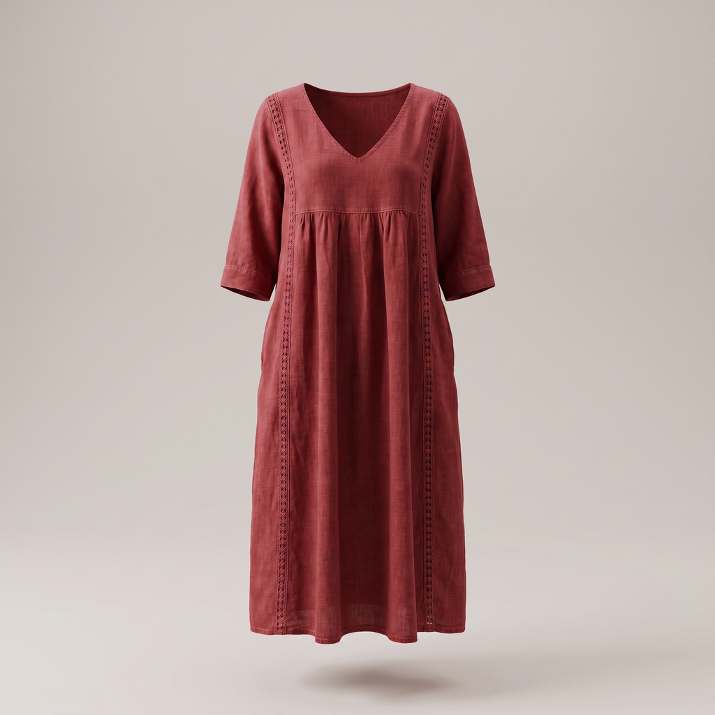 DAISY LACE TRIM DRESS