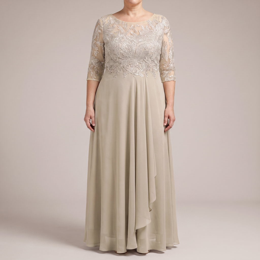 ELARA SOFT FLOW CHIFFON DRESS