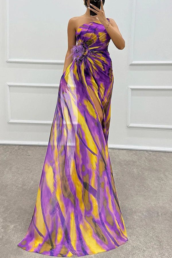 ARVELYNE™ | Vibrant Draped Dress