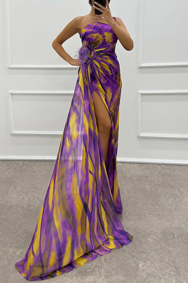 ARVELYNE™ | Vibrant Draped Dress