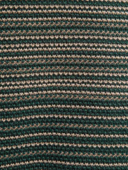 Contrast Striped Sweater