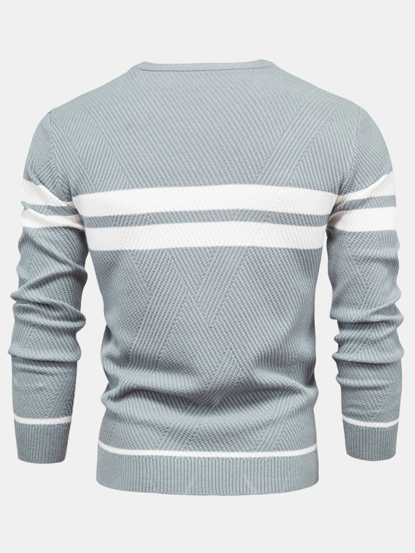 Stripe Crew Neck Sweater