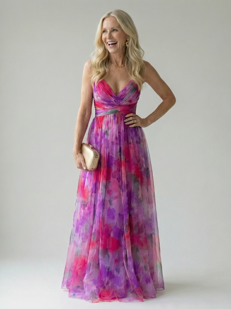 Isel™ Soft Wrap Maxi Dress