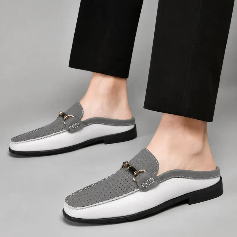 Hudson™ | Italian Leather Slides