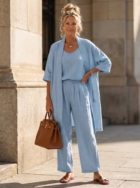 Florence™ | Lightweight Linen Co-Ord Set