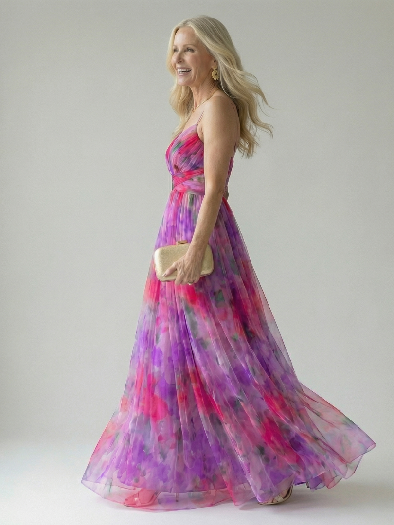 Isel™ Soft Wrap Maxi Dress