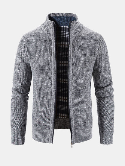 Man Zip Up Sweater