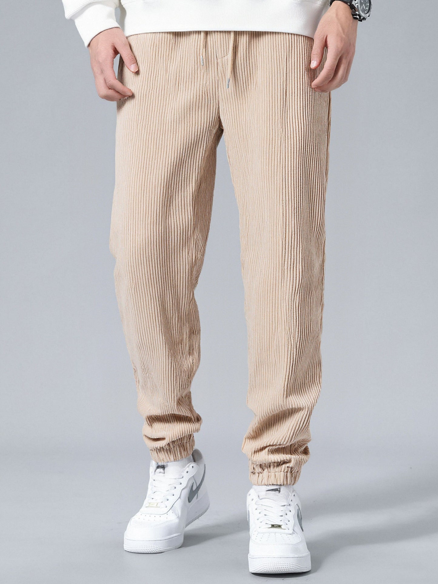 Corduroy Jogger Pants