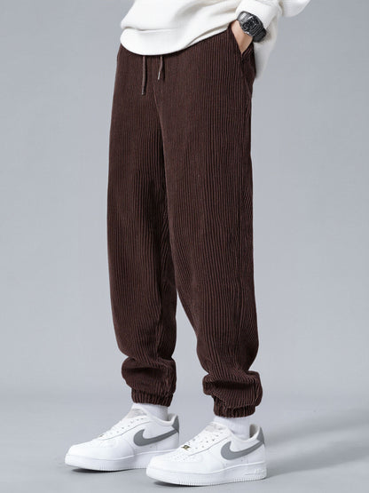 Corduroy Jogger Pants