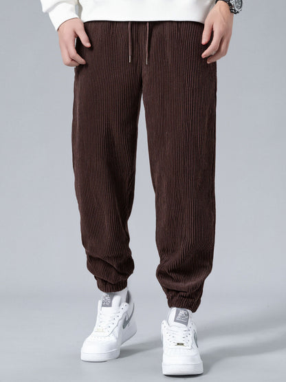 Corduroy Jogger Pants