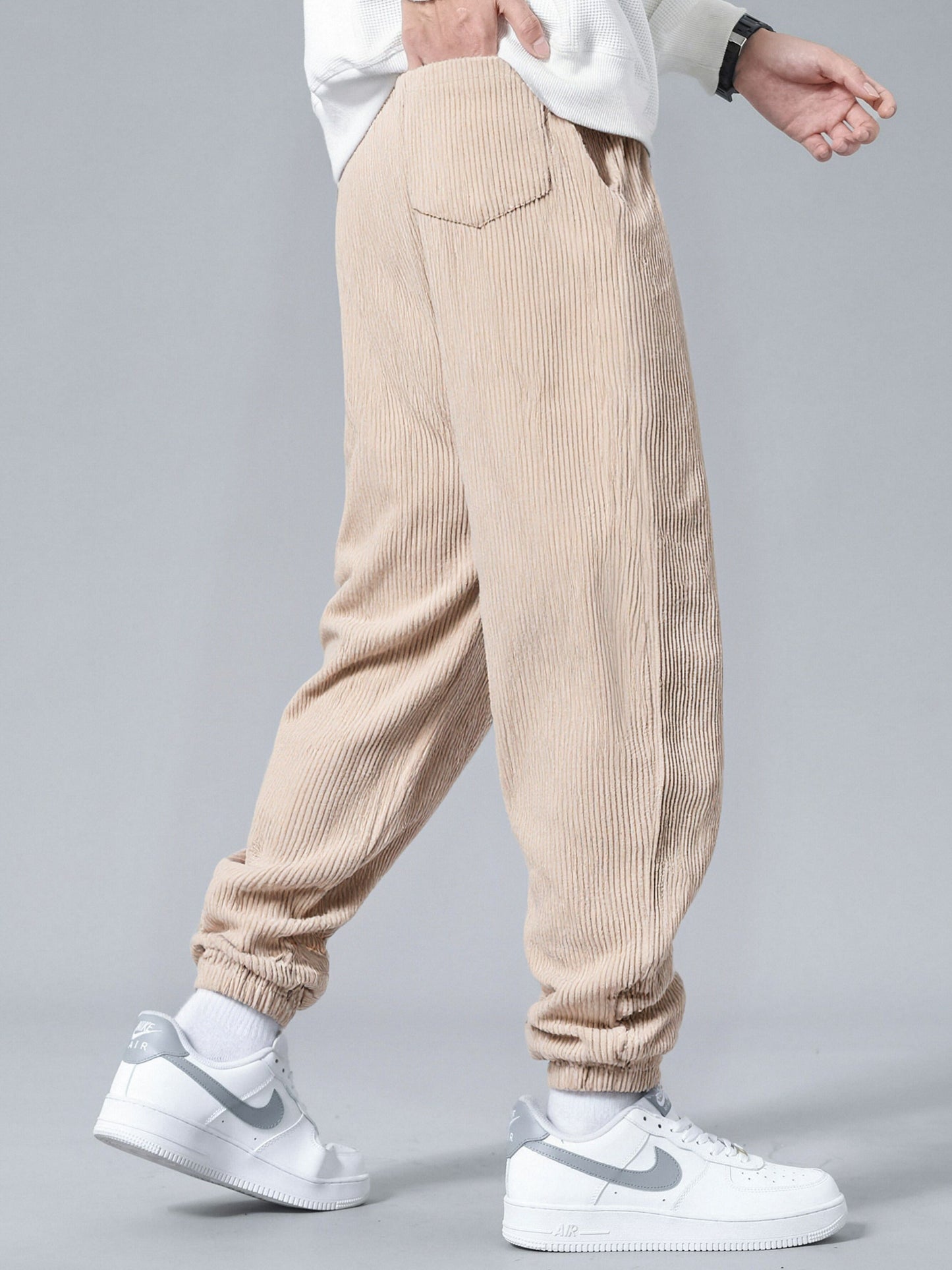 Corduroy Jogger Pants