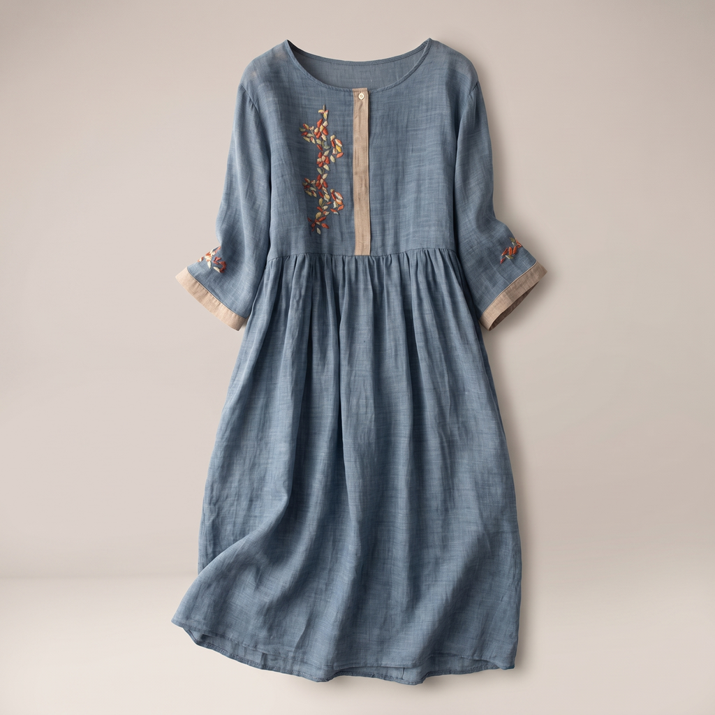 SOFIA LINEN DRESS