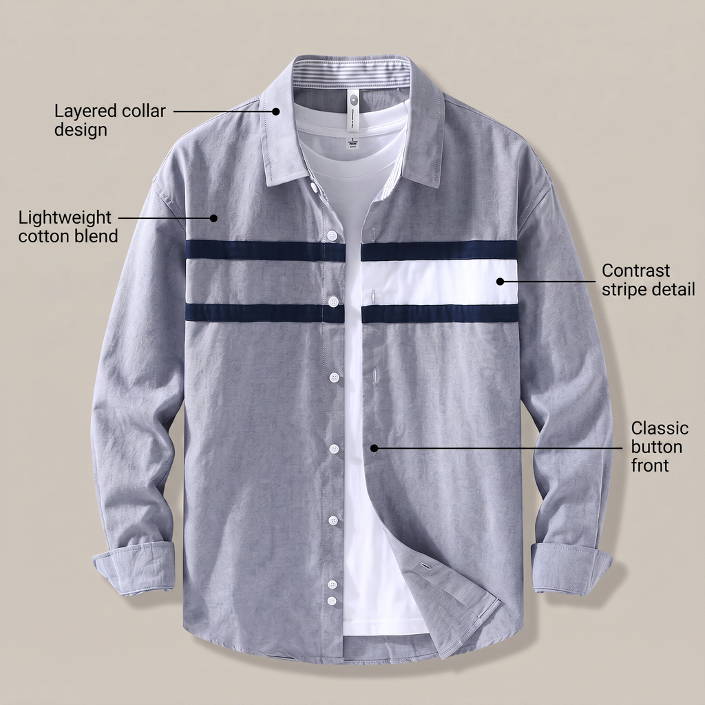 TOMMY PANEL SHIRT