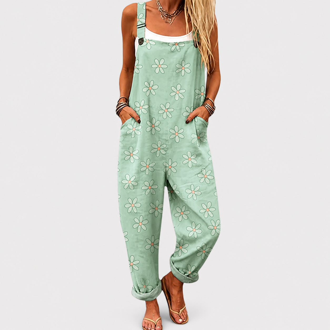 Aurora™ | Riviera Green Jumpsuit