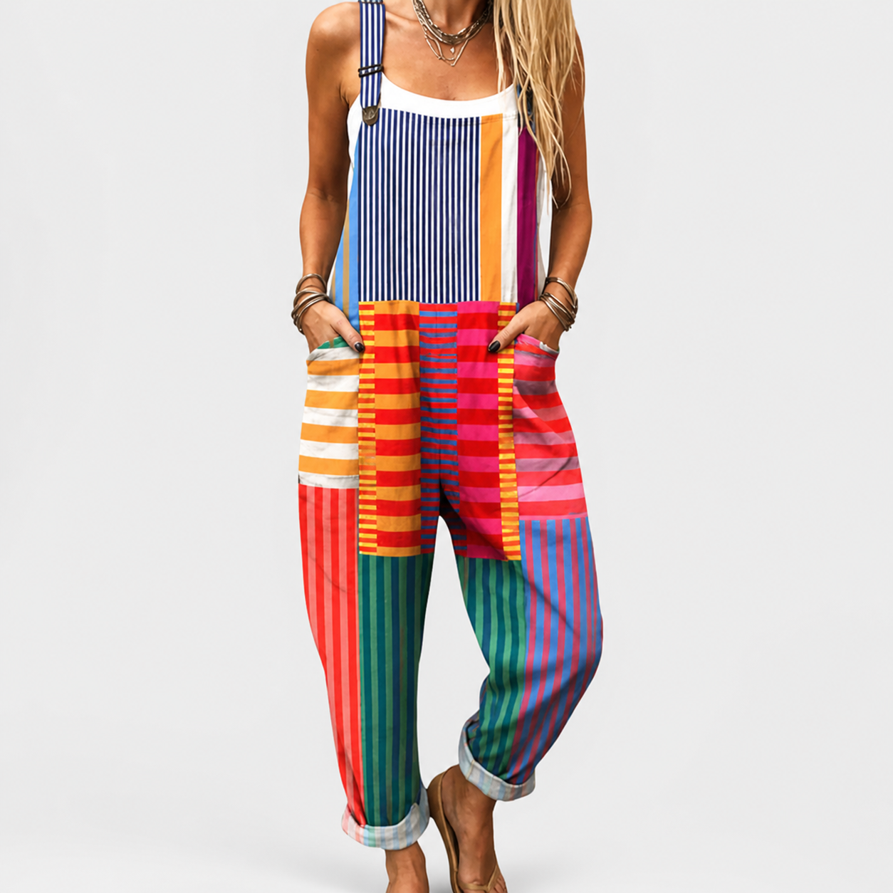 Isabella™ | Venetian Rainbow Jumpsuit