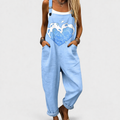 Valentina™ | Blue Heart Jumpsuit