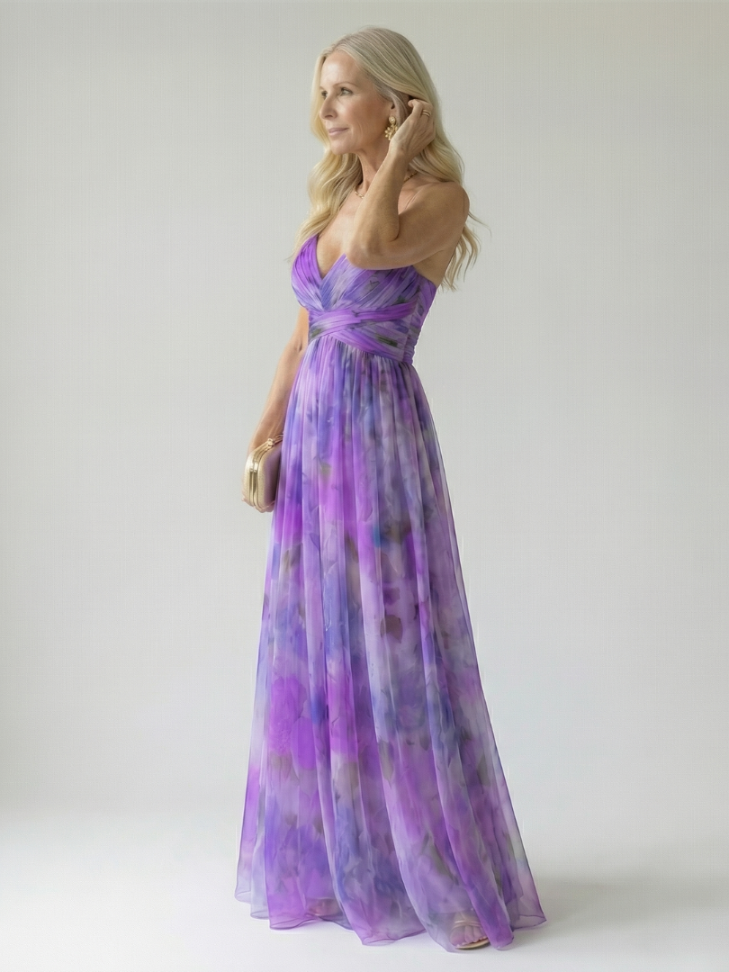 Isel™ Soft Wrap Maxi Dress