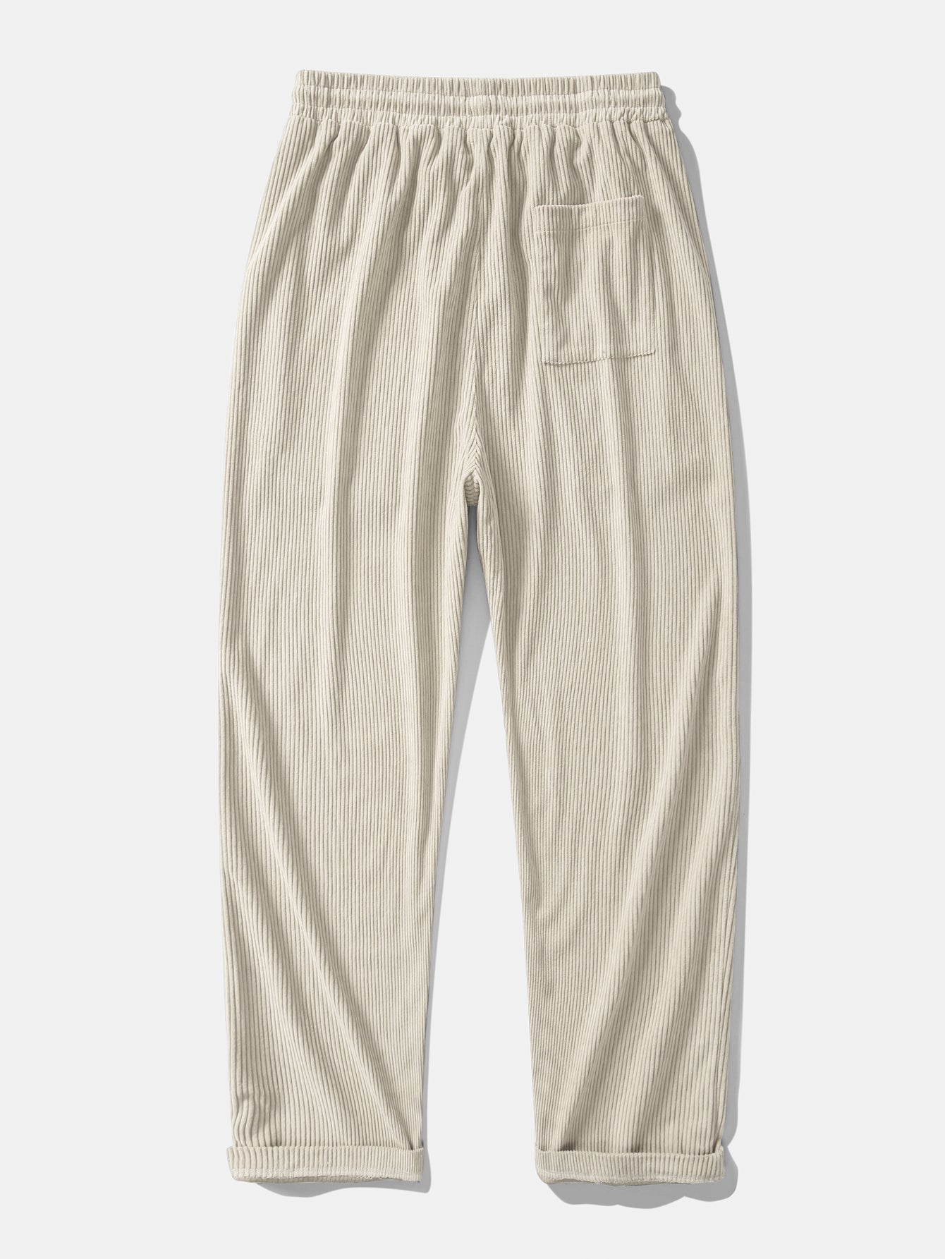 Straight Leg Corduroy Pants