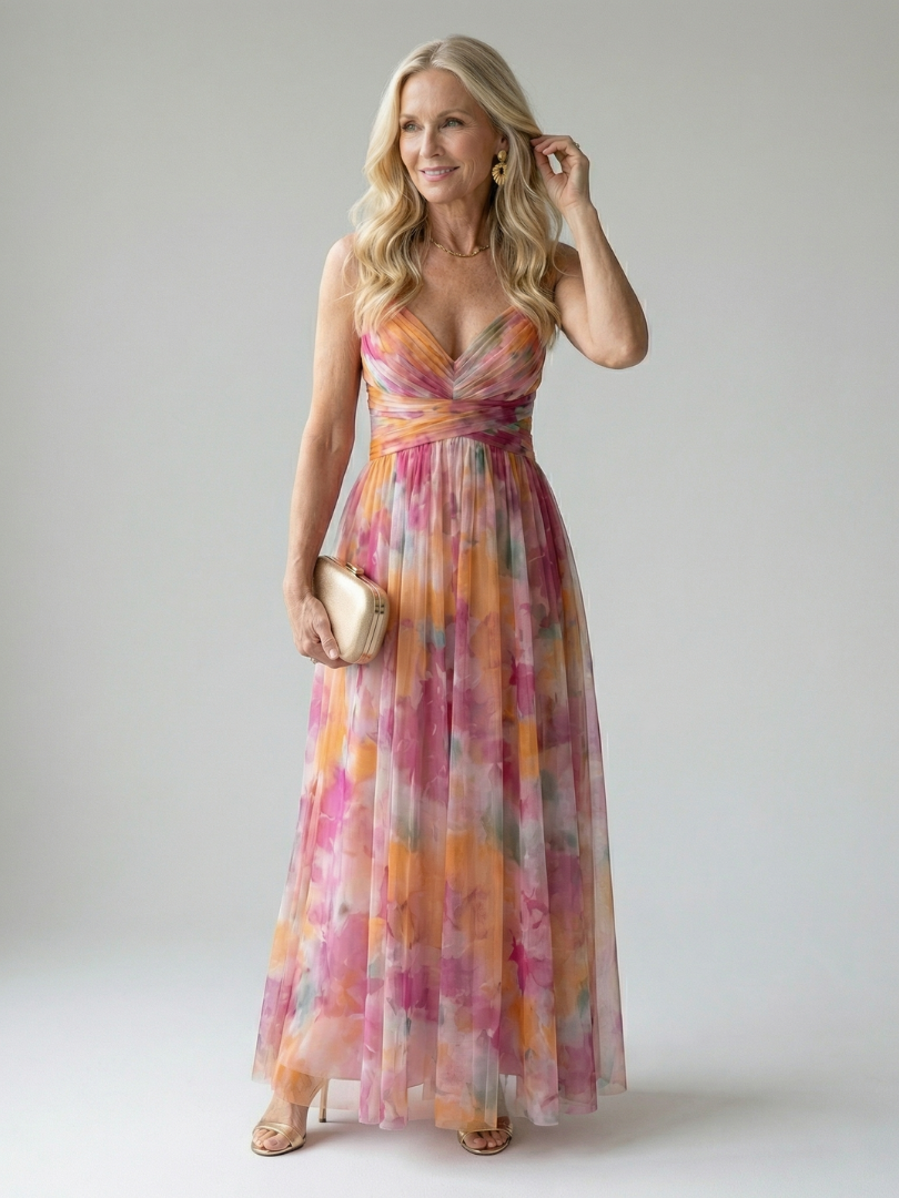 Isel™ Soft Wrap Maxi Dress