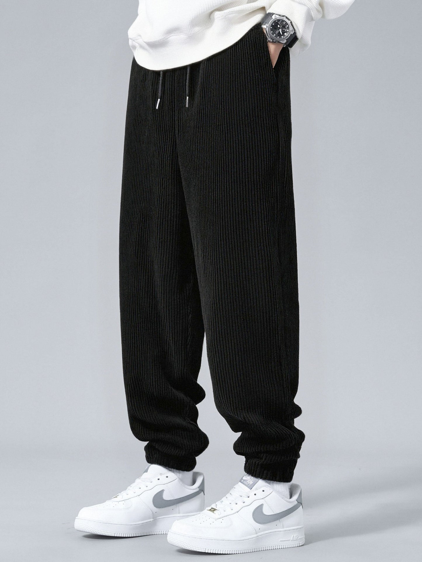 Corduroy Jogger Pants