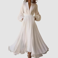 Deonna™ V-Neck Ruffled Maxi Dress