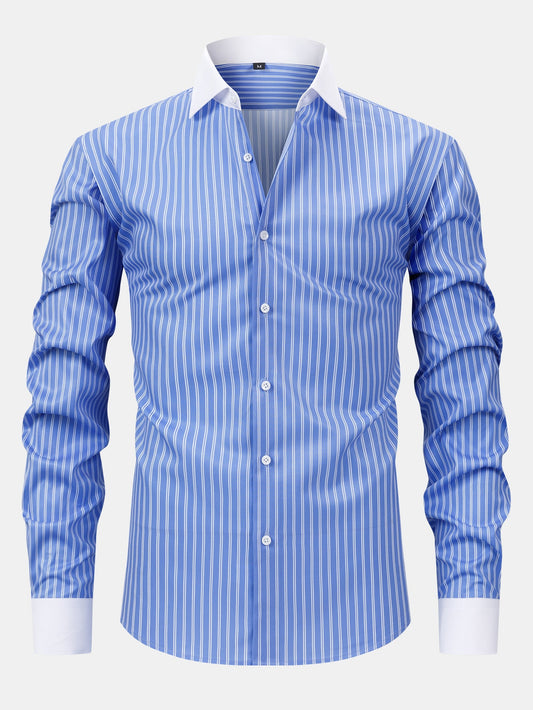 Non-Iron Winchester Striped Shirt
