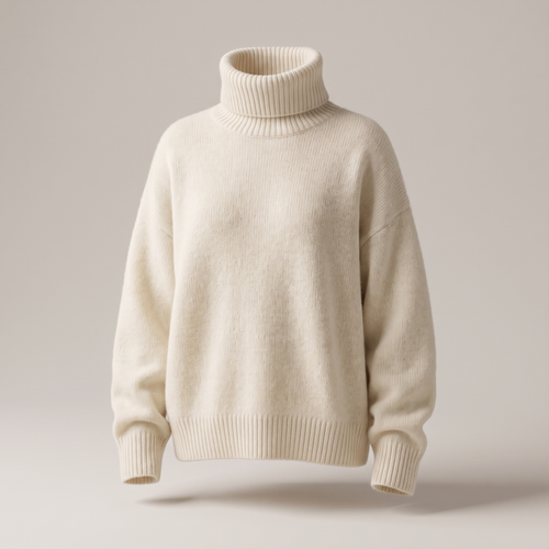 AURORA CASHMERE TURTLENECK SWEATER
