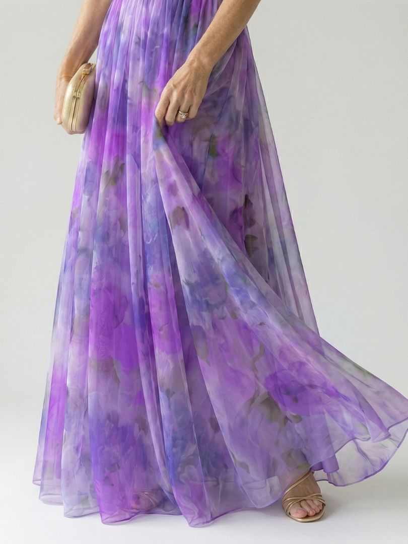 Isel™ Soft Wrap Maxi Dress