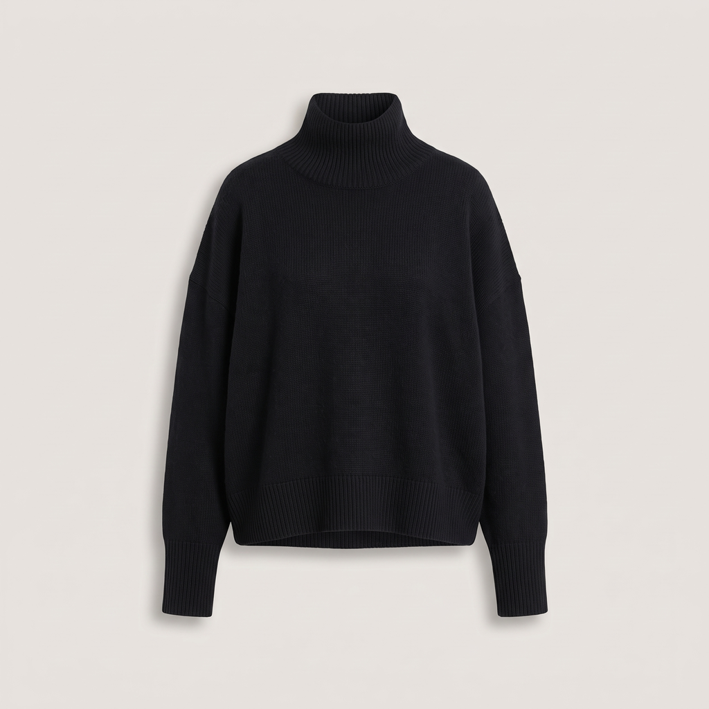 ARIA OVERSIZED TURTLENECK SWEATER