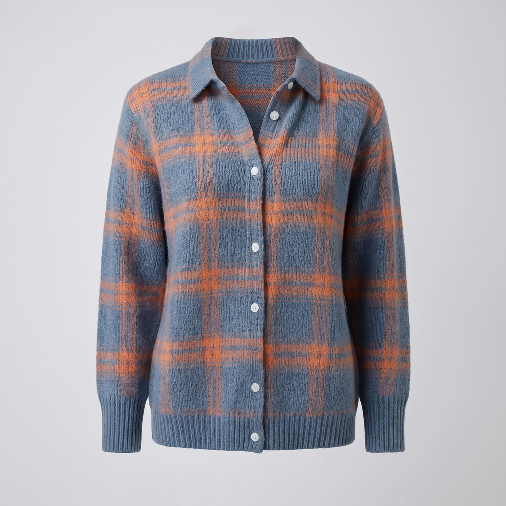 VIVIENNE RETRO CHECK SWEATER