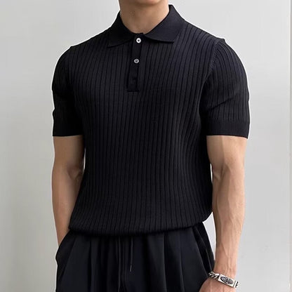 Lucas Knitted Polo Shirt
