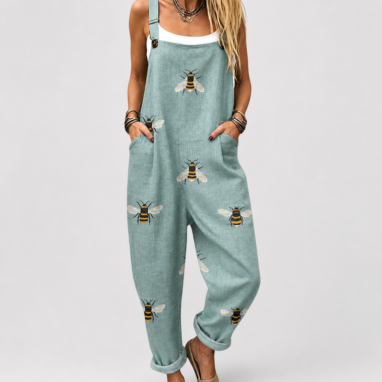 Sophia™ | Azure Breeze Jumpsuit