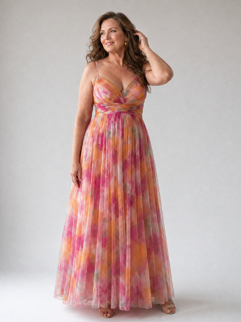 Isel™ Soft Wrap Maxi Dress