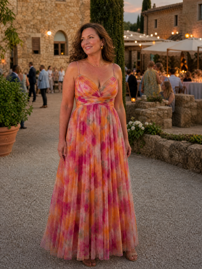 Isel™ Soft Wrap Maxi Dress